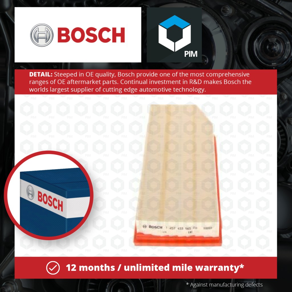 Bosch Air Filter 1457433065 [PM541281]