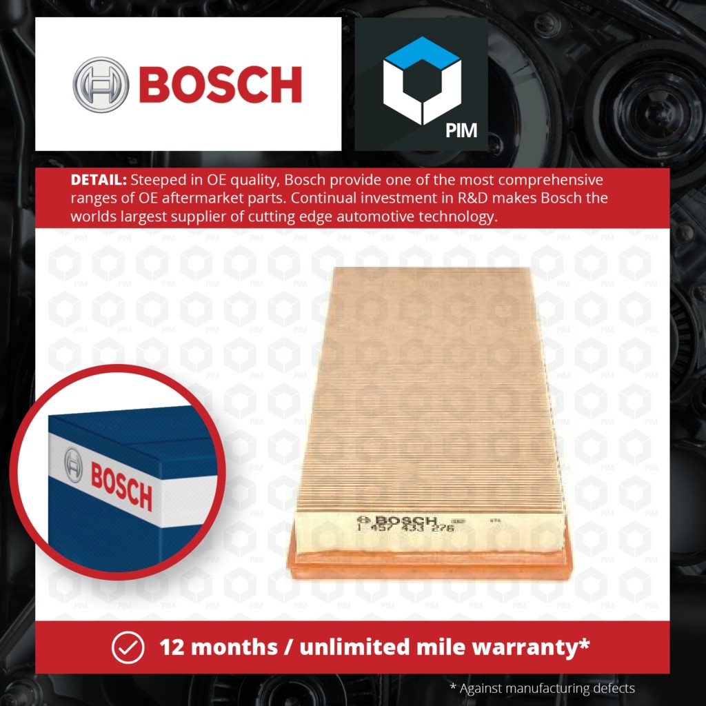 Bosch Air Filter 1457433276 [PM541265]