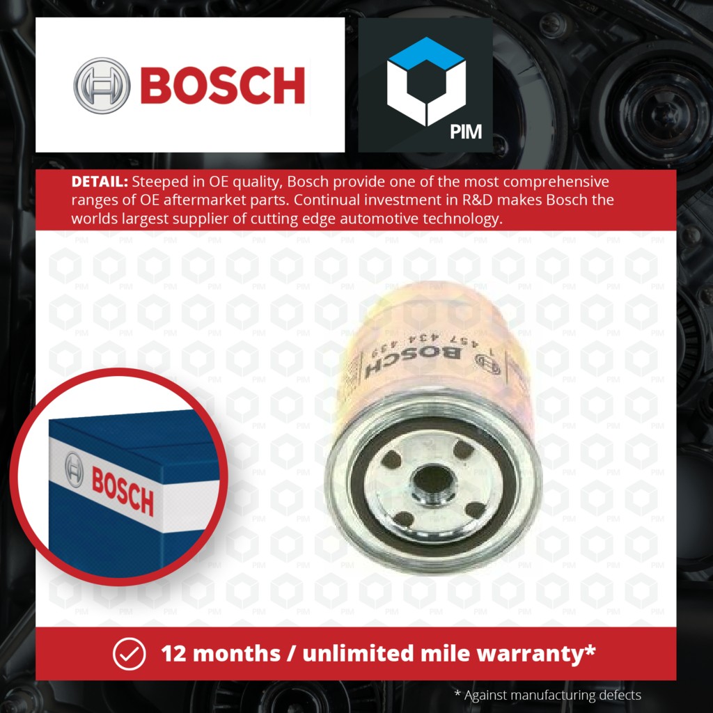 Bosch Fuel Filter 1457434439 [PM541259]