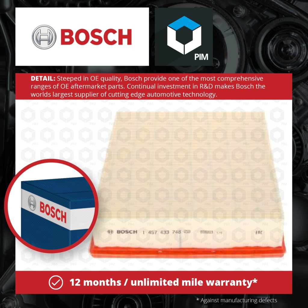 Bosch Air Filter 1457433748 [PM541257]