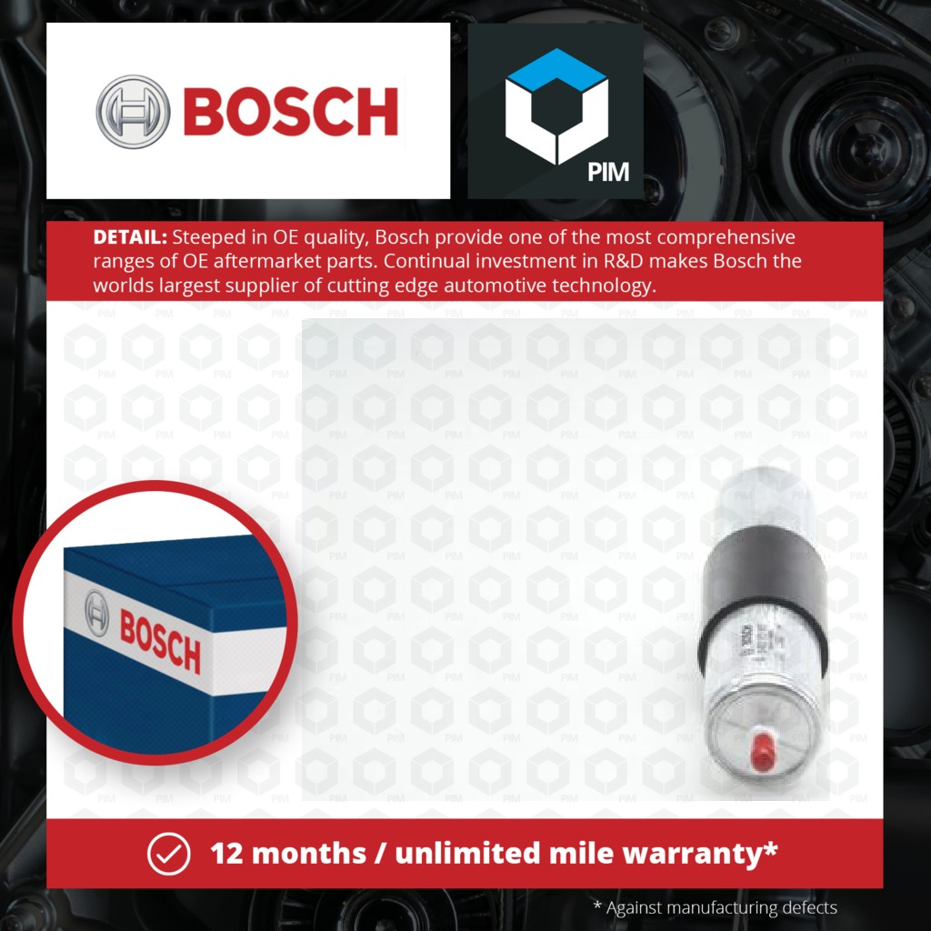 Bosch Fuel Filter 0450905905 [PM541251]