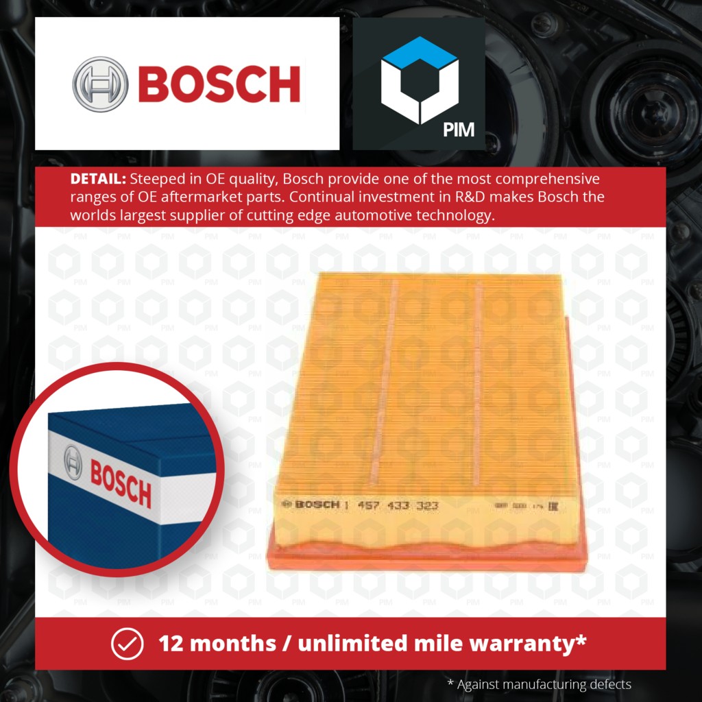 Bosch Air Filter 1457433323 [PM541232]
