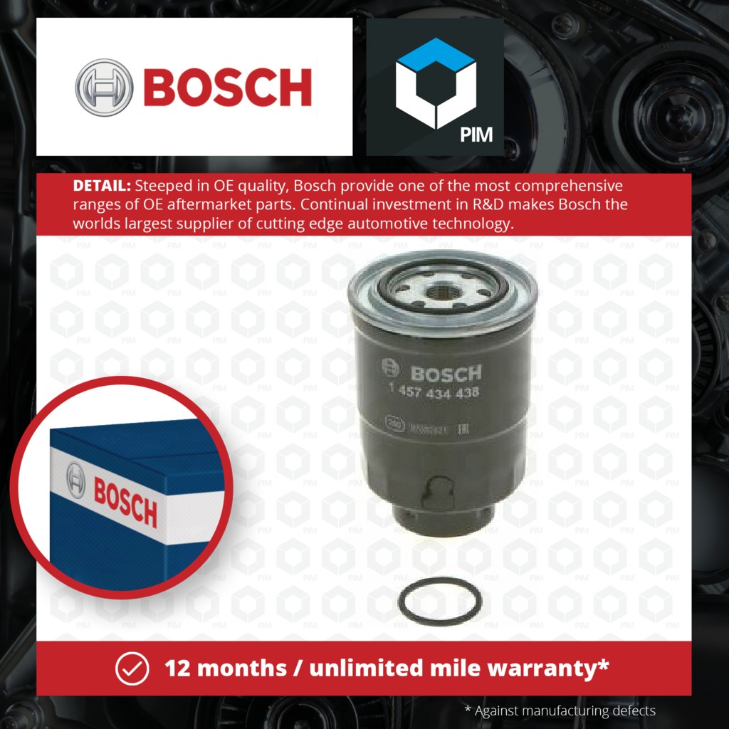 Bosch Fuel Filter 1457434438 [PM541199]