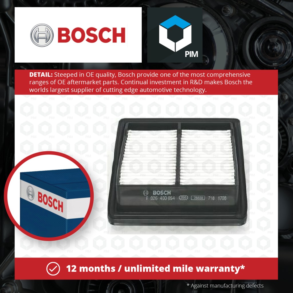 Bosch Air Filter F026400054 [PM541184]