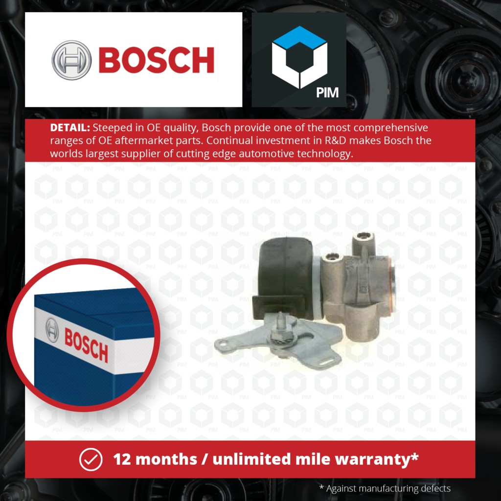 Bosch Brake Pressure Regulator 0204131378 [PM540234]