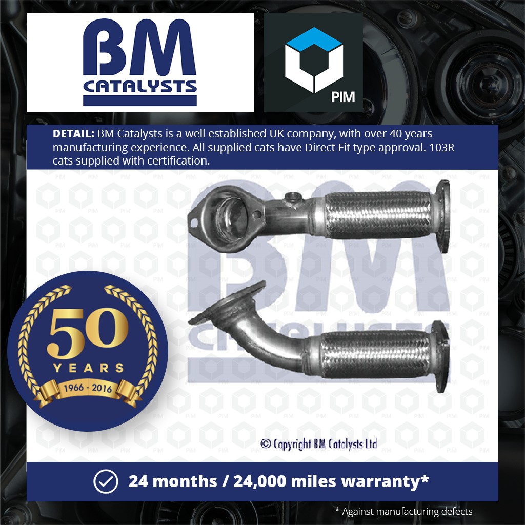 BM Catalysts Exhaust Front / Down Pipe BM70549 [PM530830]