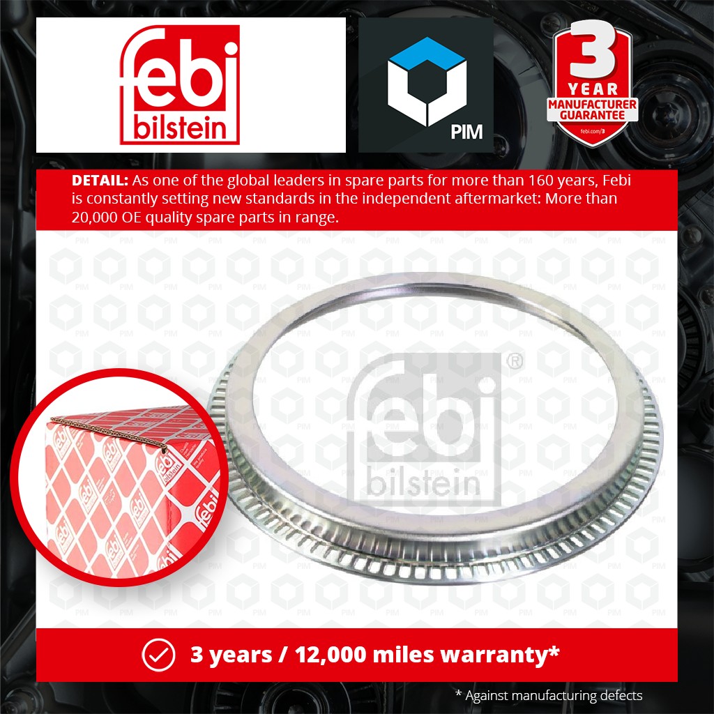 Febi ABS Reluctor Ring Rear 18612 [PM524242]
