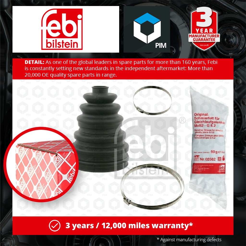 Febi CV Joint Boot 27730 [PM523977]