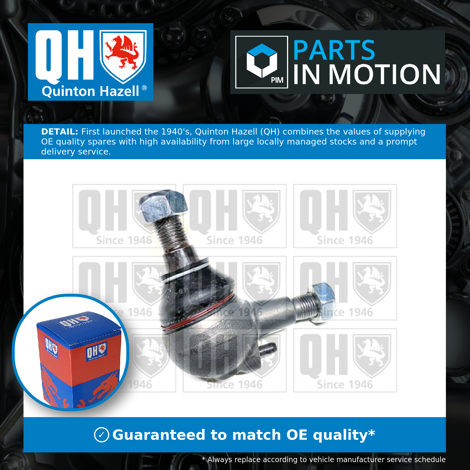 Quinton Hazell Ball Joint QSJ1352S [PM506295]