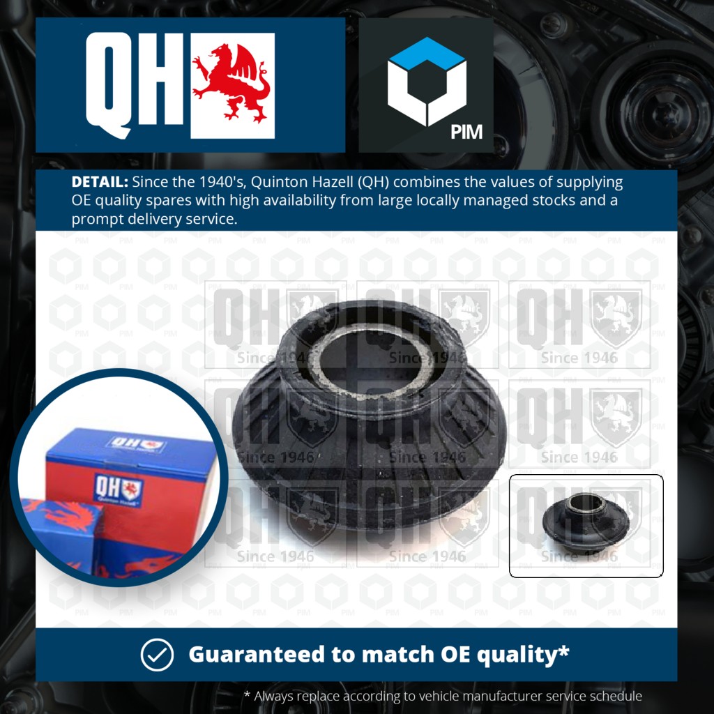 Quinton Hazell Wishbone / Control / Trailing Arm Bush EMS2539 [PM505981]