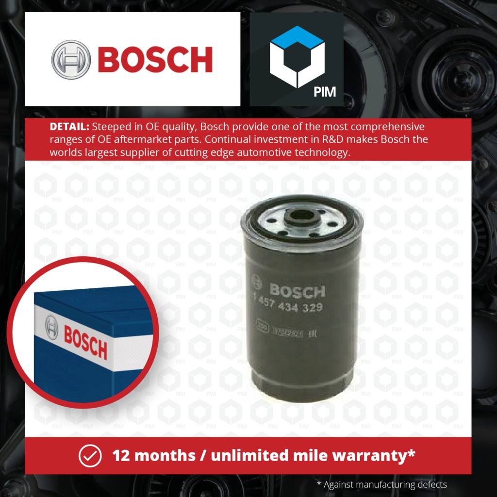 Bosch Fuel Filter 1457434329 [PM401176]