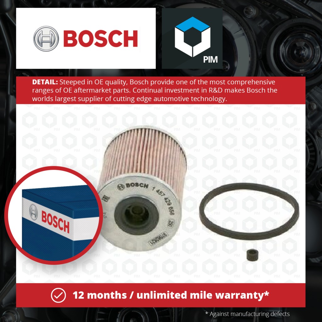 Bosch Fuel Filter 1457429656 [PM497954]