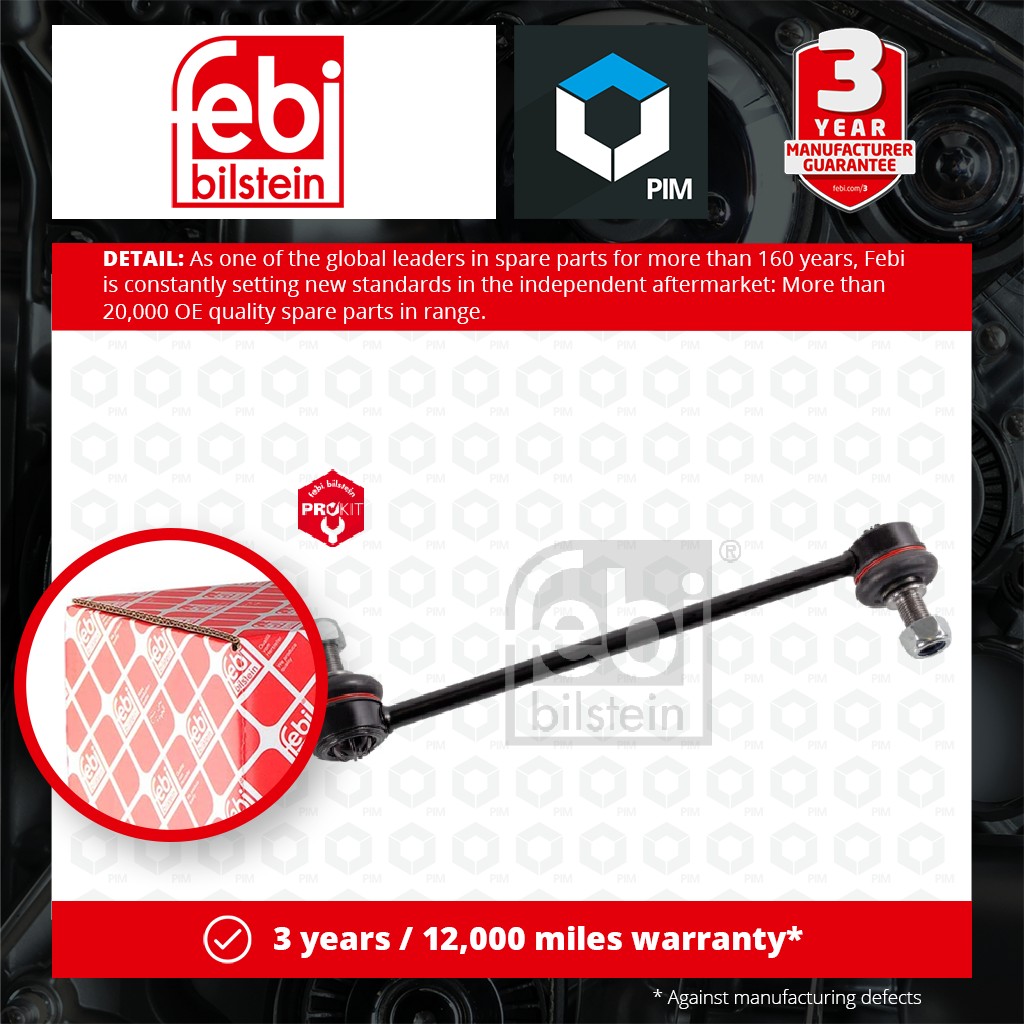 Febi Anti Roll Bar Link Front Left or Right 31764 [PM494880]
