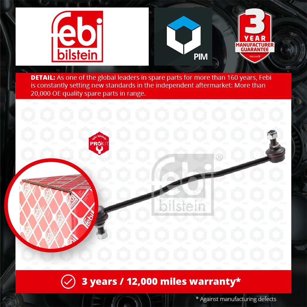 Febi Anti Roll Bar Link Front Left or Right 33776 [PM494806]