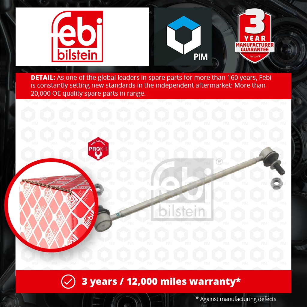 Febi Anti Roll Bar Link Front Left or Right 28513 [PM494635]