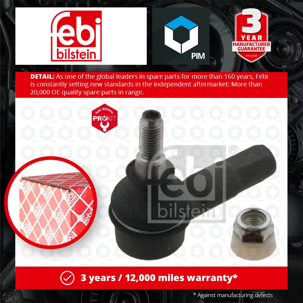 Febi Tie / Track Rod End Left or Right 37860 [PM494514]