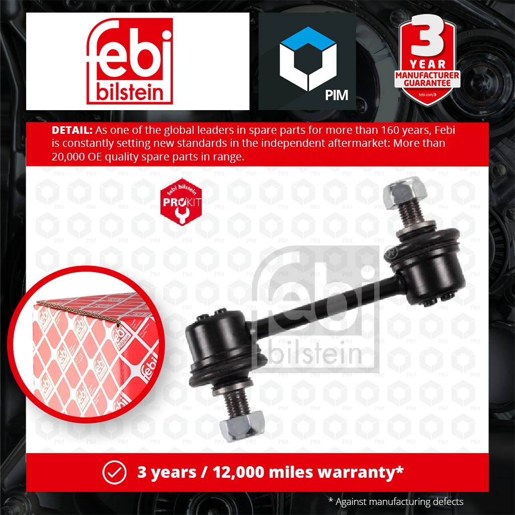 Febi Anti Roll Bar Link Rear Left or Right 33763 [PM494498]