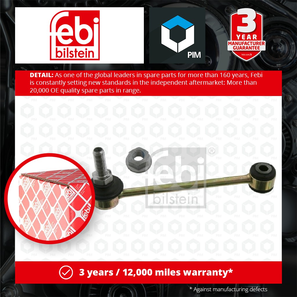 Febi Anti Roll Bar Link Rear Left or Right 22587 [PM494412]