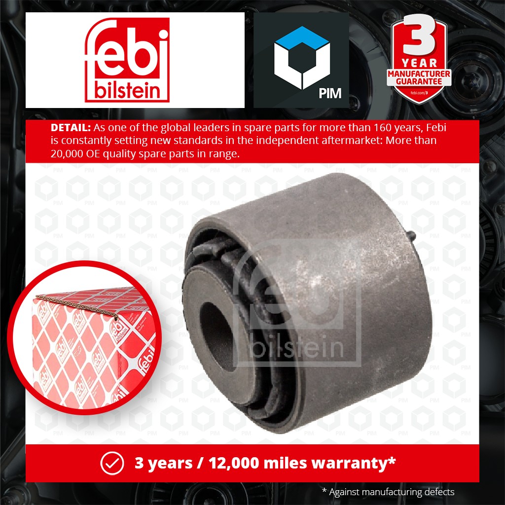 Febi Wishbone / Control / Trailing Arm Bush 30983 [PM494386]