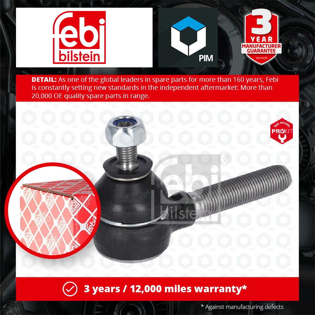 Febi Tie / Track Rod End Right Outer 25192 [PM494227]