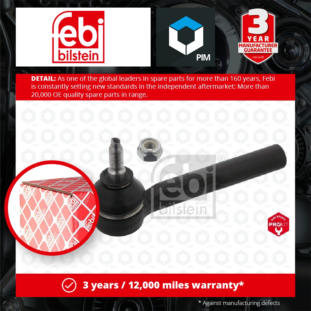 Febi Tie / Track Rod End Left or Right 12556 [PM494142]