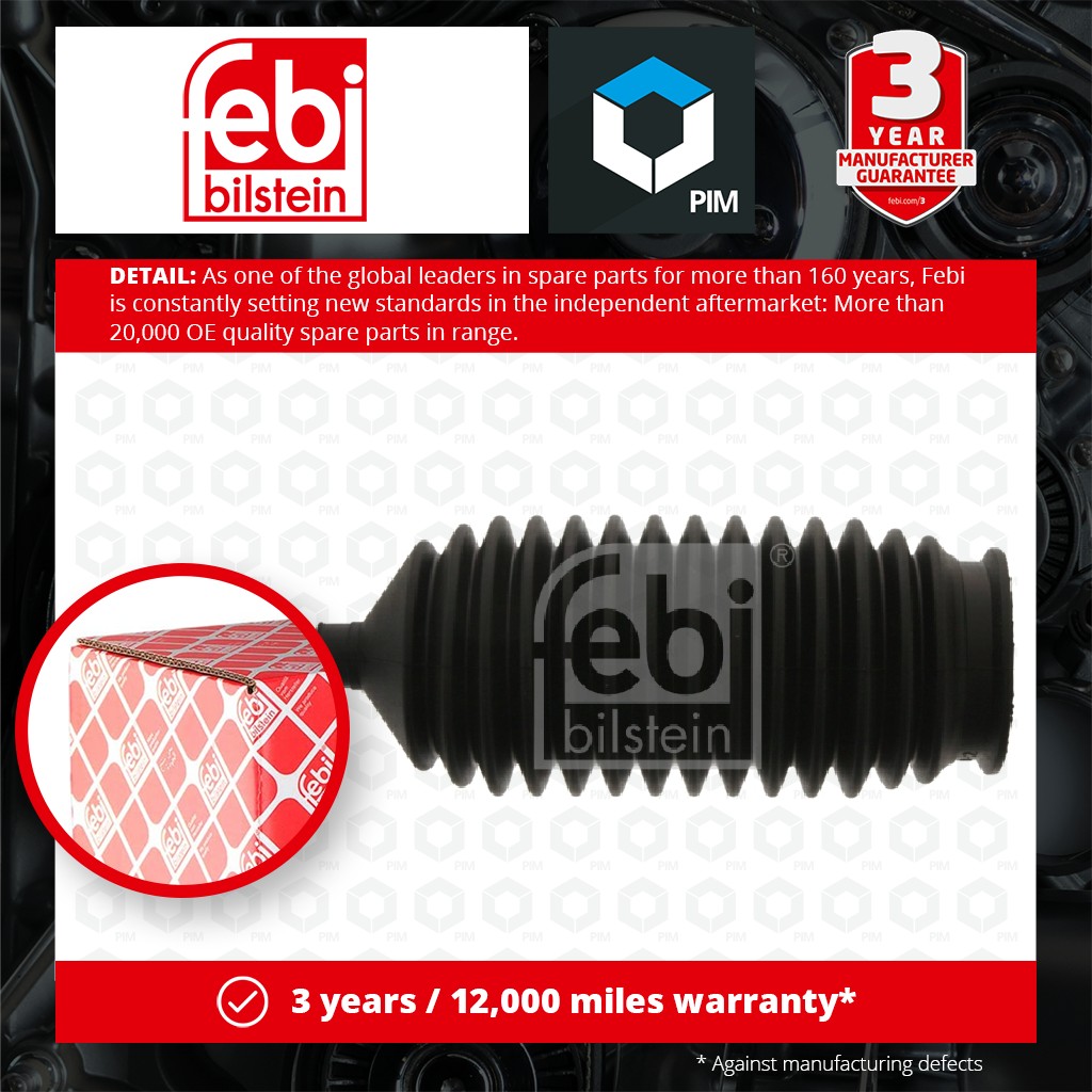 Febi Steering Rack Boot 18043 [PM493730]