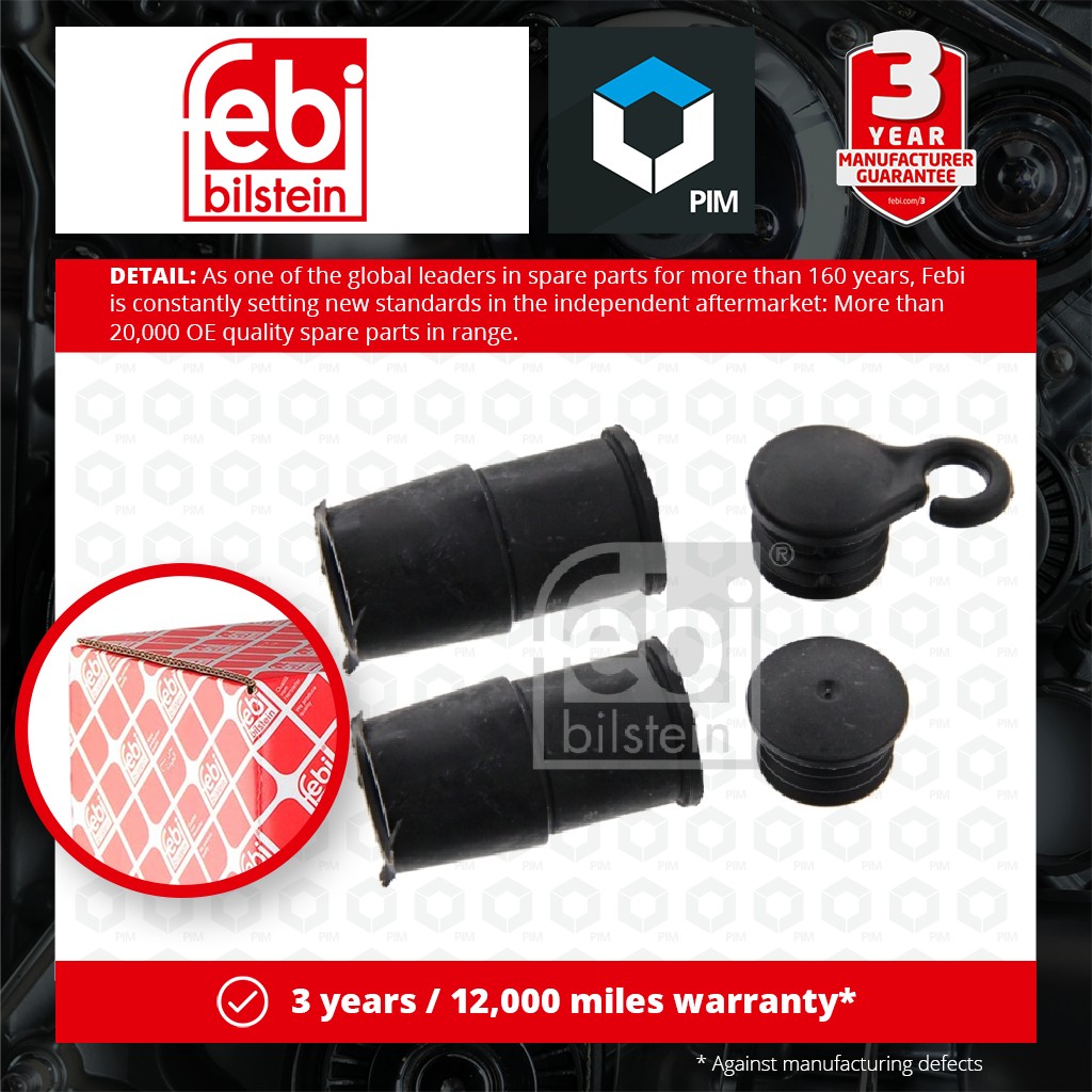 Febi Brake Caliper Slide Seal Kit 36055 [PM491602]