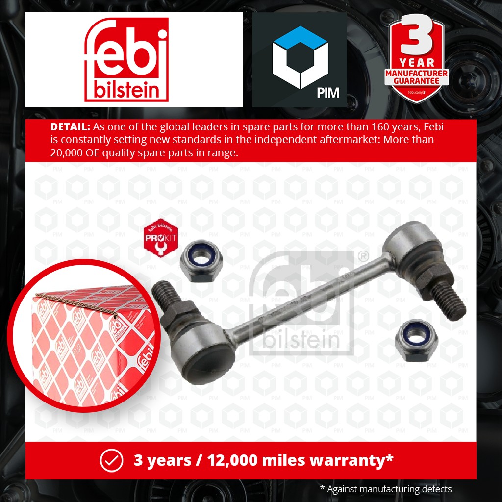 Febi Anti Roll Bar Link Rear Left or Right 05165 [PM491532]