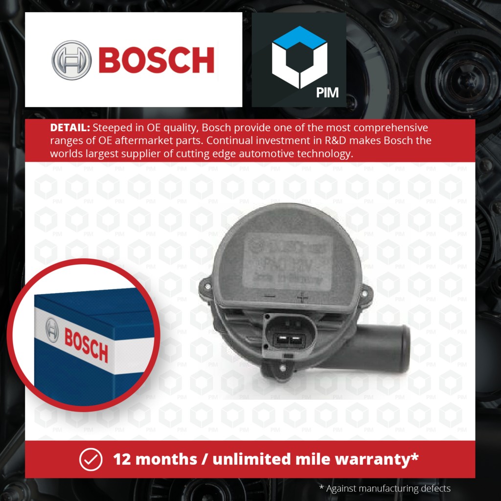 Bosch Water Pump for Parking Heater 0392023004 [PM488517]