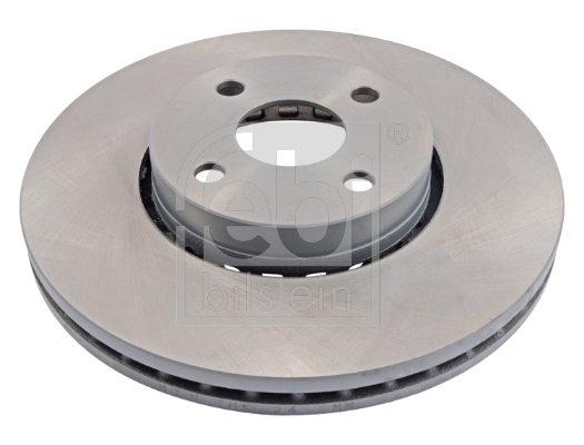 Febi 26069 2x Brake Discs Pair Vented