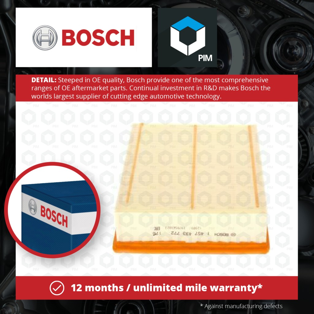 Bosch Air Filter 1457433772 [PM481901]