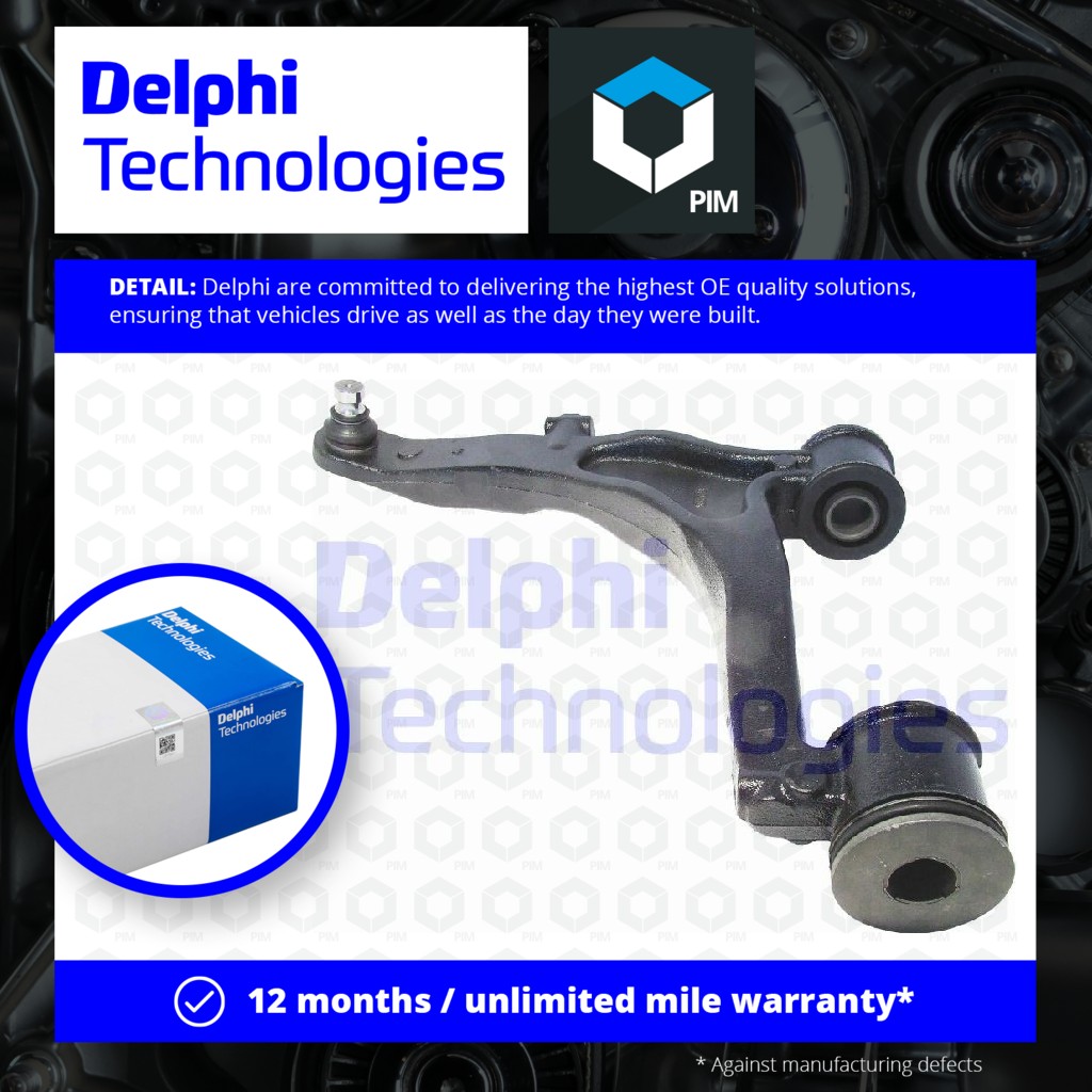Delphi Wishbone / Suspension Arm Lower, Left TC2353 [PM480510]