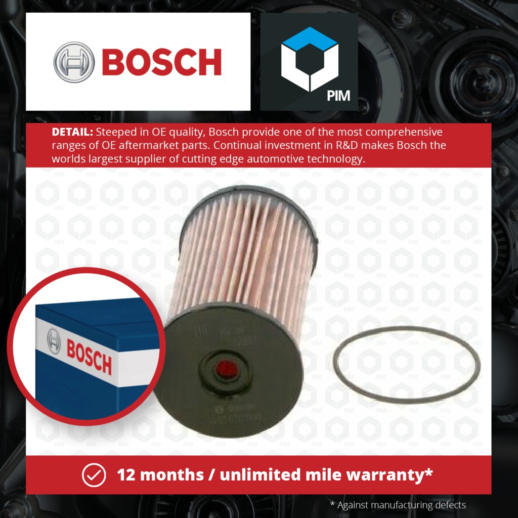 2x Bosch Fuel Filter 1457070008 [PM479459]