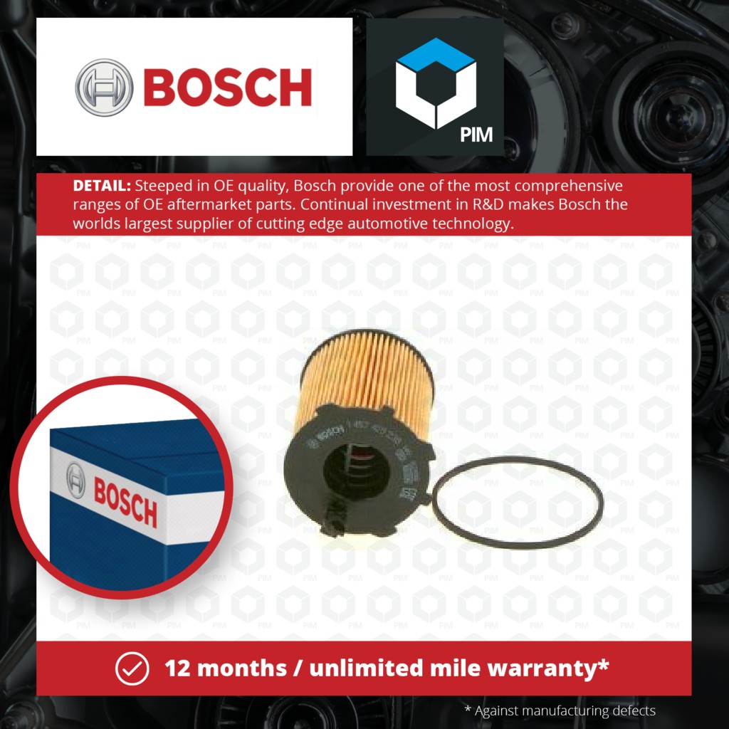 Bosch Oil Filter 1457429238 [PM479271]