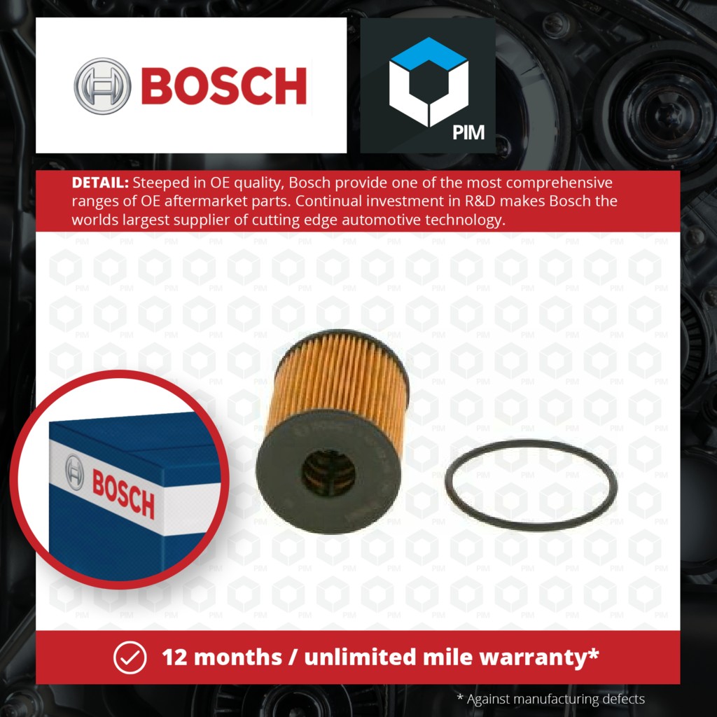 Bosch Oil Filter 1457429256 [PM479197]
