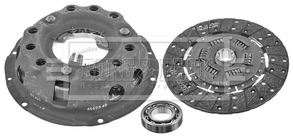 Borg & Beck HK1018 Clutch Kit 3pc (Cover+Plate+Releaser)