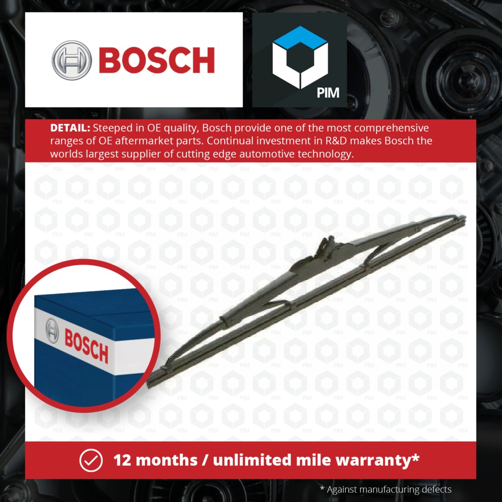 Bosch Rear Wiper Blade H403 3397011592 [PM471246]