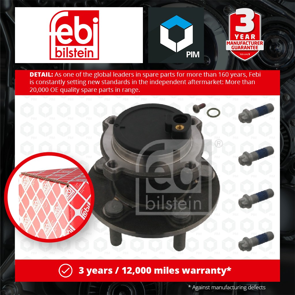 Febi Wheel Bearing Kit Rear 34271 [PM460440]
