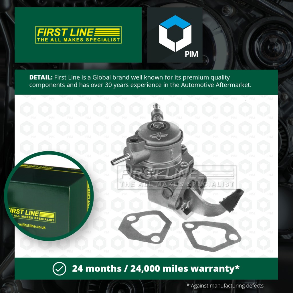 First Line Fuel Pump FFP434 [PM459314]