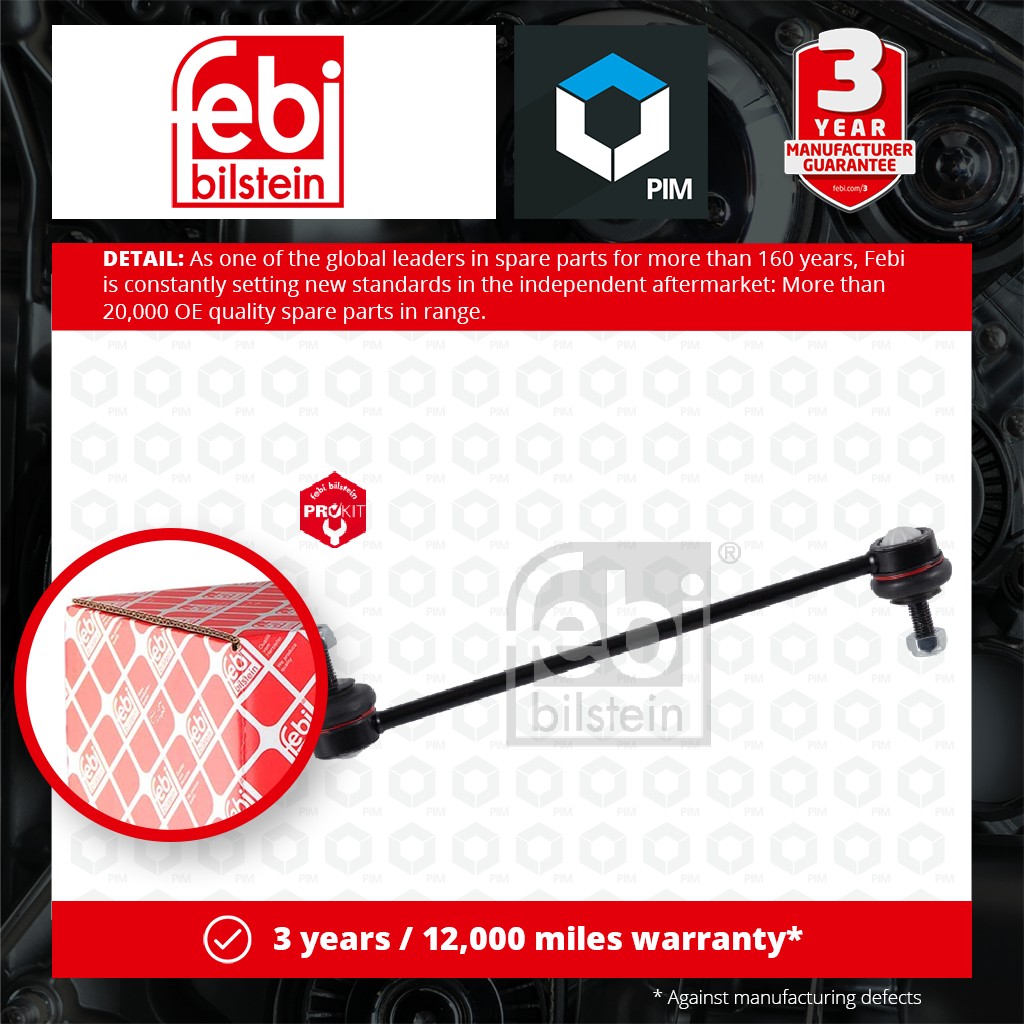Febi Anti Roll Bar Link Front Left or Right 19518 [PM458795]