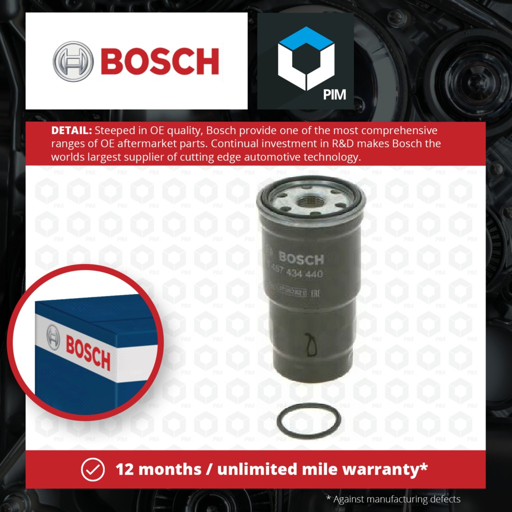 Bosch Fuel Filter 1457434440 [PM456365]