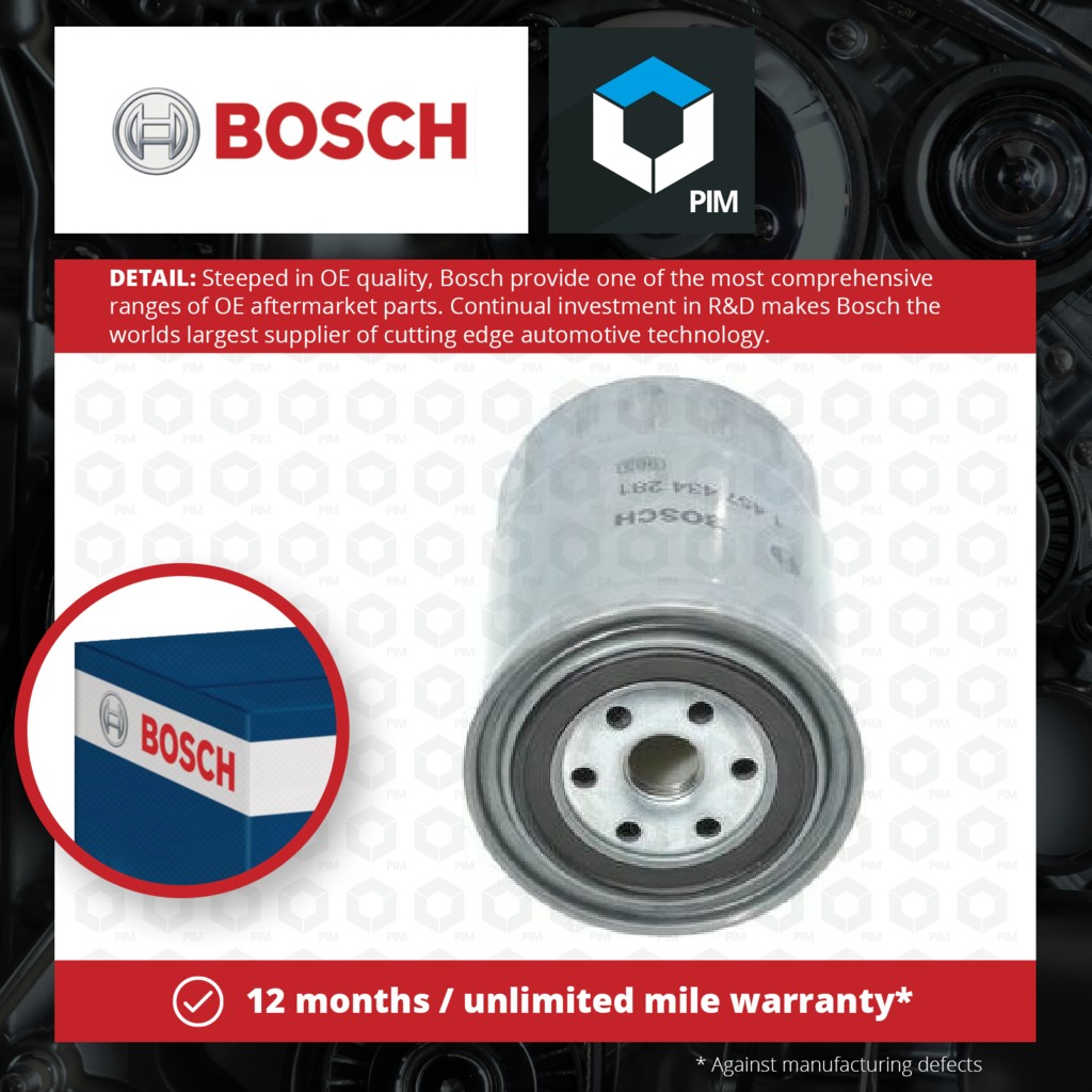 Bosch Fuel Filter 1457434281 [PM456363]
