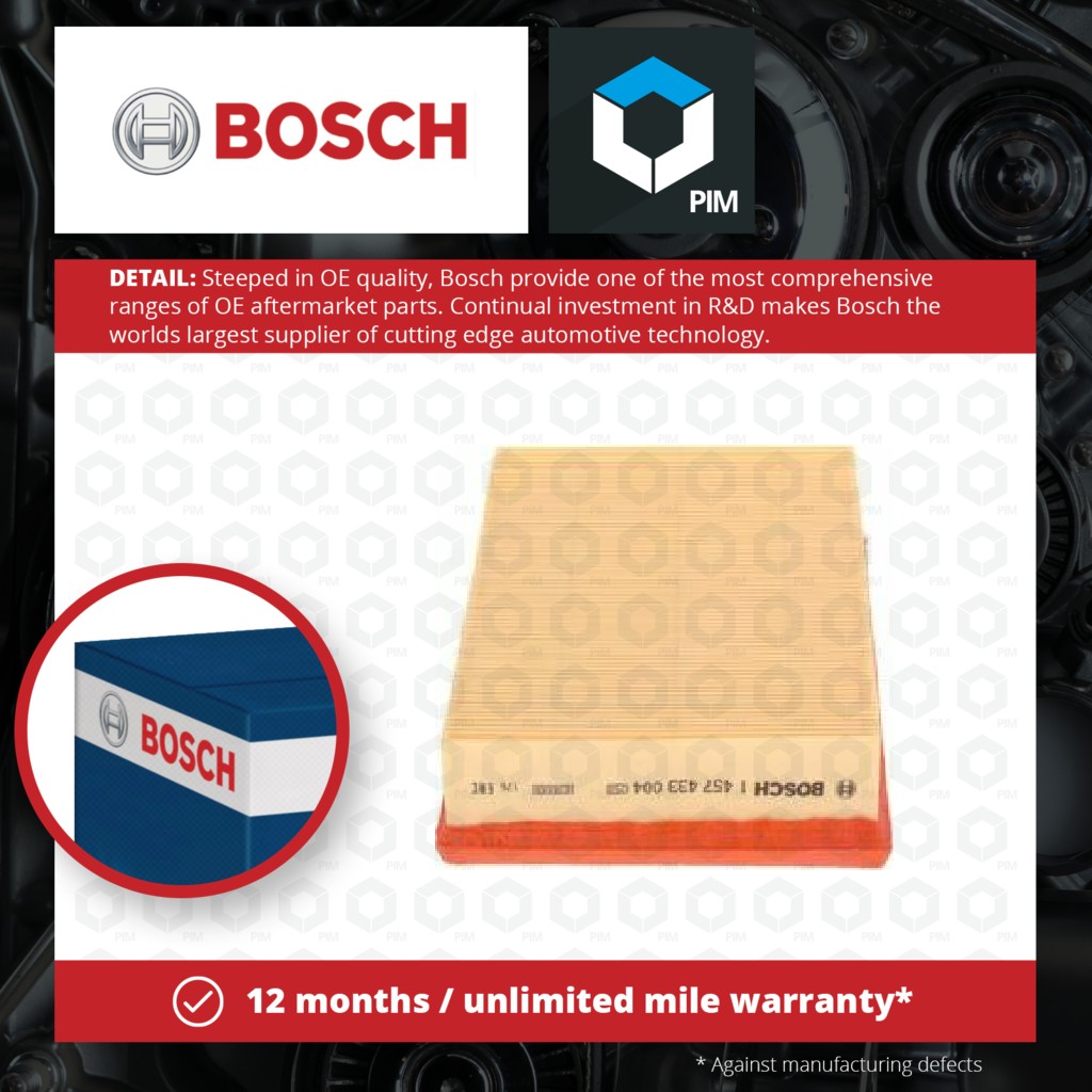 Bosch Air Filter 1457433004 [PM456337]