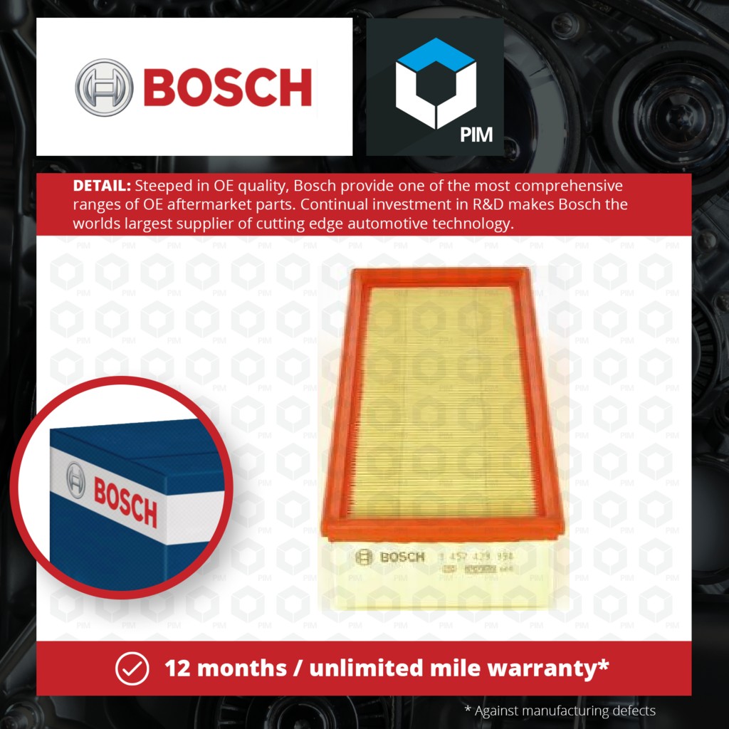 Bosch Air Filter 1457429994 [PM456331]