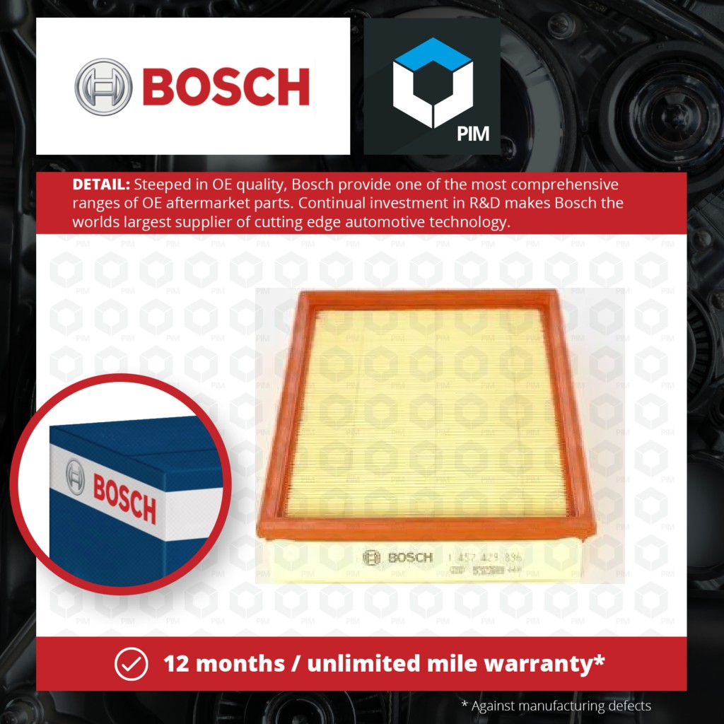 Bosch Air Filter 1457429896 [PM456324]