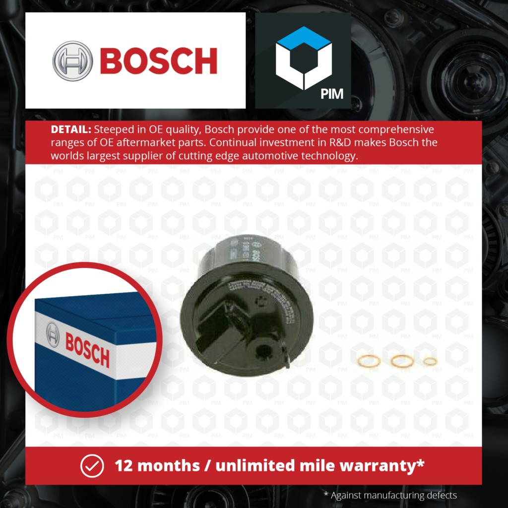 Bosch Fuel Filter 0986450104 [PM456225]