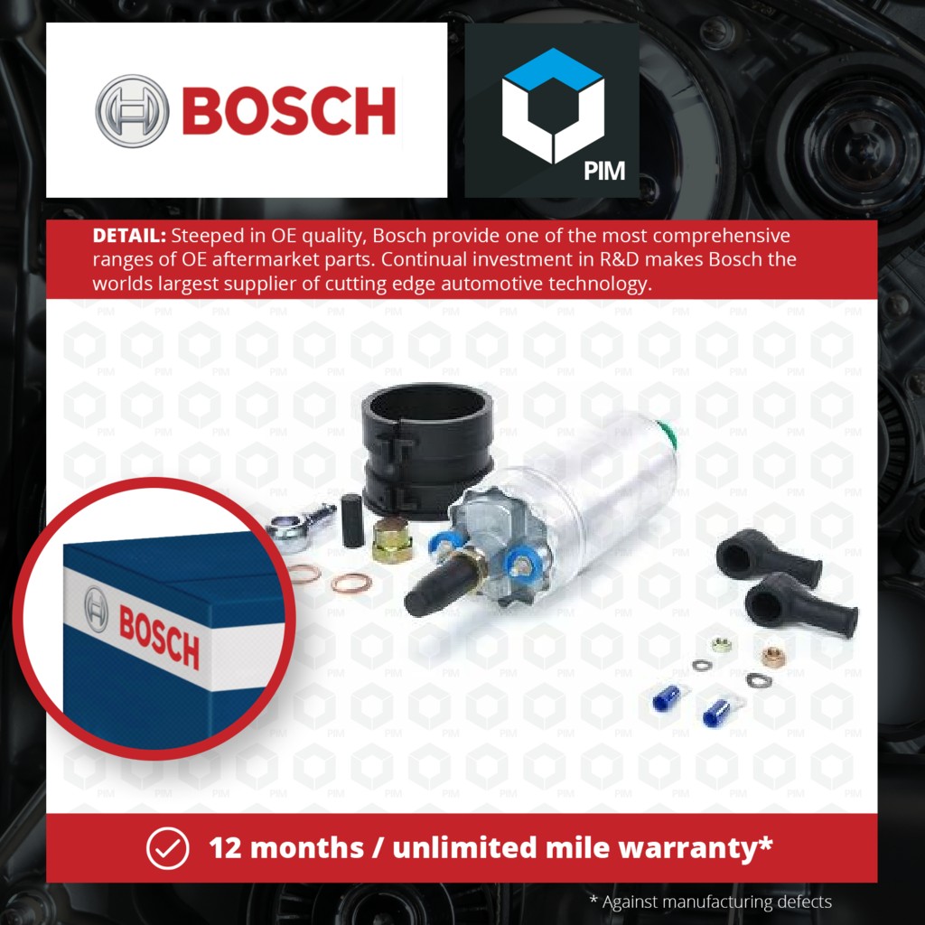 Bosch Fuel Pump In Line 0580464999 [PM456163]
