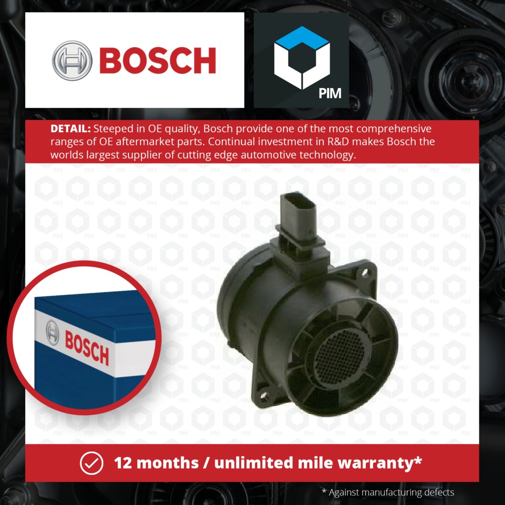 Bosch Air Mass Sensor 0281002656 [PM456003]