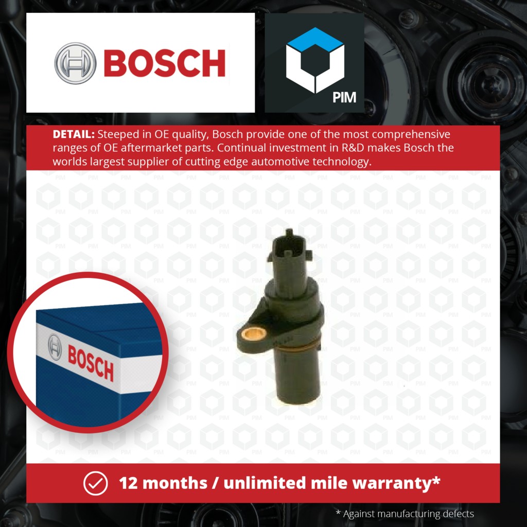 Bosch RPM / Crankshaft Sensor 0261210229 [PM455888]
