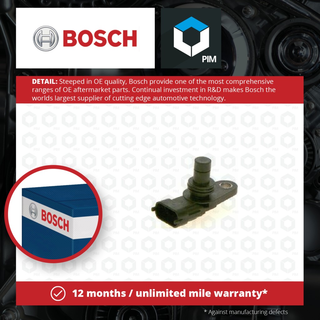 Bosch Camshaft Position Sensor 0232103079 [PM455841]